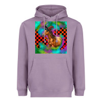 Lavender Halloween Quarter Horse Heavyweight Hoodie - LillyAllenDesigns