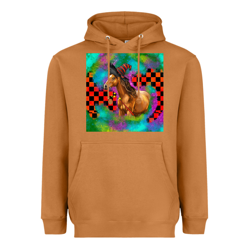 Halloween Quarter Horse Heavyweight Hoodie by LillyAllenDesigns | Teevron