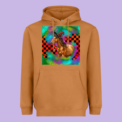 Halloween Quarter Horse Heavyweight Hoodie Designed By Lillyallendesigns