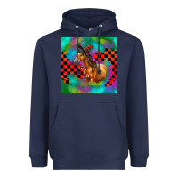 Navy Halloween Quarter Horse Heavyweight Hoodie - LillyAllenDesigns