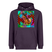 Plum Halloween Quarter Horse Heavyweight Hoodie - LillyAllenDesigns