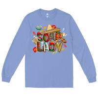 Colony Blue cinco de mayo soap lady Long Sleeve Tee - CowGirlArtShop