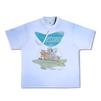 Grape Ice The Jetsons Ship Urban Heavy Tee - tuanDangUi