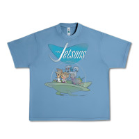 Pebble Blue The Jetsons Ship Urban Heavy Tee - tuanDangUi