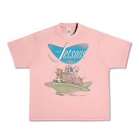 Salmon The Jetsons Ship Urban Heavy Tee - tuanDangUi