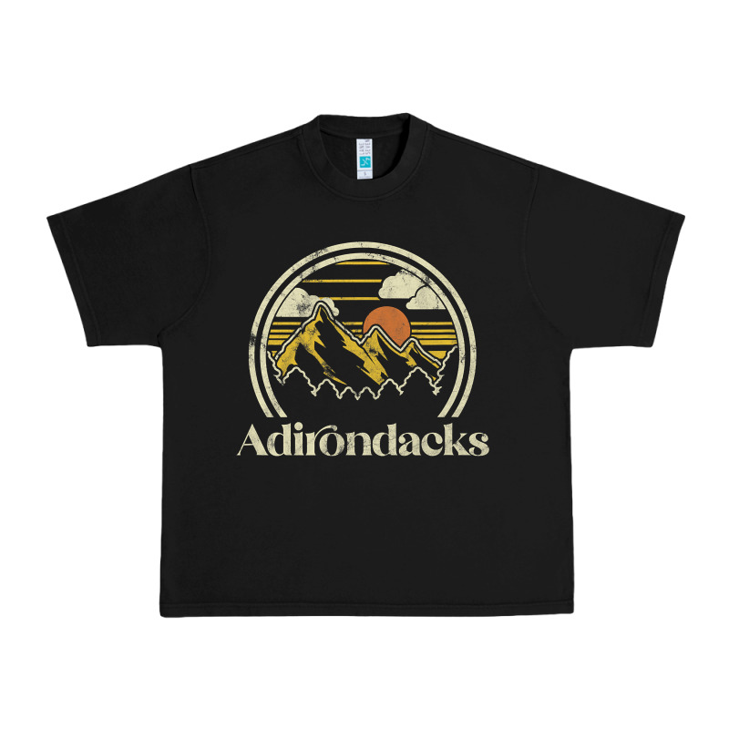 Adirondacks Mountains New York Vintage Hiking Camp Urban Heavy Tee by tuanDangUi | Teevron