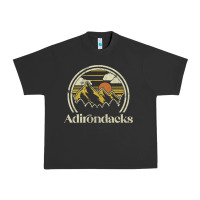 Pigment Black Adirondacks Mountains New York Vintage Hiking Camp Urban Heavy Tee - tuanDangUi