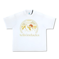White Adirondacks Mountains New York Vintage Hiking Camp Urban Heavy Tee - tuanDangUi
