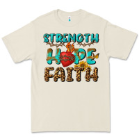 Bone Strength Hope Faith Premium Tee - BundleAndBundleShop