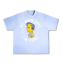 Grape Ice The Simpsons Milhouse My Mom Says I'm Cool V1 Urban Heavy Tee - tuanDangUi
