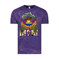 Cloud Purple Nacho average Mom Vintage Tee - NancyCooperArtShop