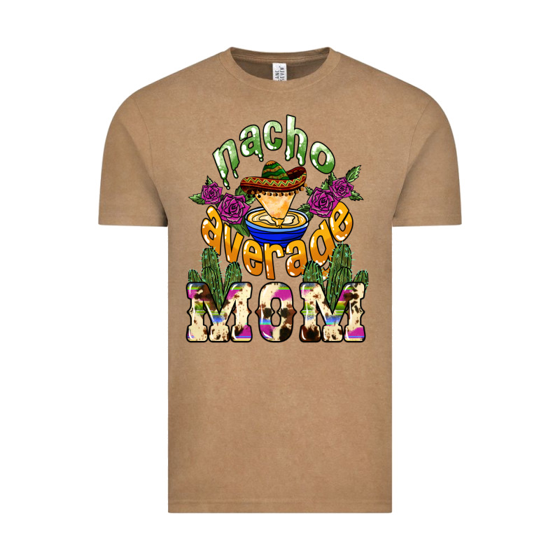 Nacho Average Mom Vintage Tee by NancyCooperArtShop | Teevron