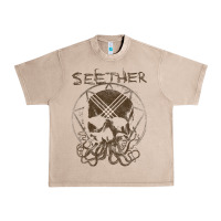 French Oak Seether Octoskull Urban Heavy Tee - tuanDangUi