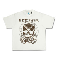 Pistachio Seether Octoskull Urban Heavy Tee - tuanDangUi
