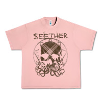 Salmon Seether Octoskull Urban Heavy Tee - tuanDangUi