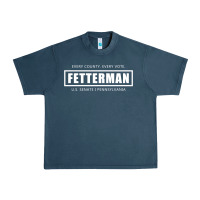 Midnight Navy John Fetterman, Vote Fetterman For Senate, Preside Urban Heavy Tee - tuanDangUi