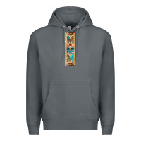 Rock american football with leopard pen wraps Premium Hoodie - BundleAndBundleShop