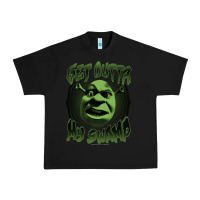 Black Shrek Get Outta My Swamp Urban Heavy Tee - tuanDangUi