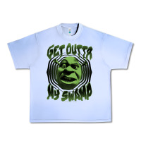Grape Ice Shrek Get Outta My Swamp Urban Heavy Tee - tuanDangUi