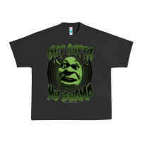 Pigment Black Shrek Get Outta My Swamp Urban Heavy Tee - tuanDangUi