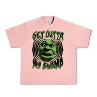 Salmon Shrek Get Outta My Swamp Urban Heavy Tee - tuanDangUi