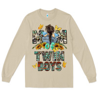 Mushroom mom of twin boys mother's day Long Sleeve Tee - CowGirlArtShop