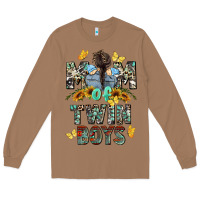 Toasted Coconut mom of twin boys mother's day Long Sleeve Tee - CowGirlArtShop