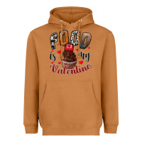 Meerkat Food İs My Valentine Heavyweight Hoodie - SublimationCraftShop