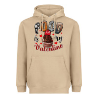 Mushroom Food İs My Valentine Heavyweight Hoodie - SublimationCraftShop
