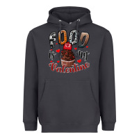 Smoke Food İs My Valentine Heavyweight Hoodie - SublimationCraftShop