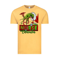 Grinch Hand Nurse Educator Vintage Tee | Teevron
