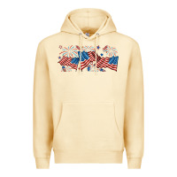 Pina Colada fourth of july american flag Premium Hoodie - RanaPortraitStore