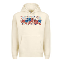 Tofu fourth of july american flag Premium Hoodie - RanaPortraitStore