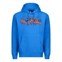 True Royal fourth of july american flag Premium Hoodie - RanaPortraitStore