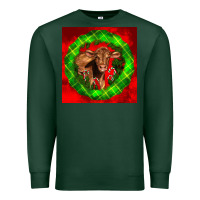 Sports Green christmas red angus calf Premium Sweatshirt - LillyAllenDesigns