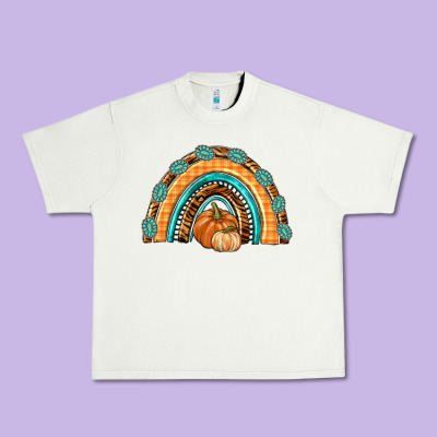 Rainbow Thankful With Gemstone Urban Heavy Tee Designed By Texasbilliewilder