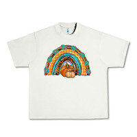 Pistachio Rainbow Thankful with Gemstone Urban Heavy Tee - texasbilliewilder