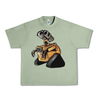 Oil Green wall e Urban Heavy Tee - tuanDangUi