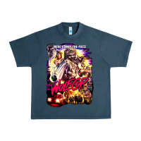 Midnight Navy wolfcop Urban Heavy Tee - tuanDangUi