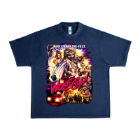 Navy wolfcop Urban Heavy Tee - tuanDangUi