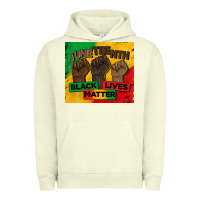 Pigment Pistachio juneteenth black lives matter tumbler Urban Hoodie - BarkalooDesign