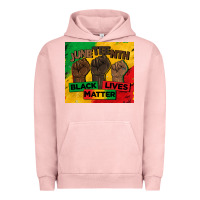 Pigment Salmon juneteenth black lives matter tumbler Urban Hoodie - BarkalooDesign