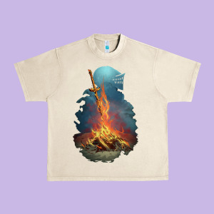 Limited Edition Dark Souls Urban Heavy Tee Designed By Tuandangui