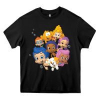 Black bubble guppies Heavy Core Tee - tuanDangUi