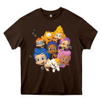 Chocolate Brown bubble guppies Heavy Core Tee - tuanDangUi