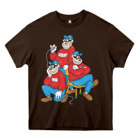 Chocolate Brown beagle boys Heavy Core Tee - tuanDangUi