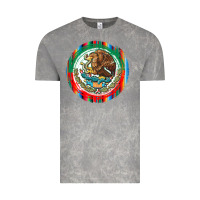 Cloud Rock Mexico Coat of Arms Vintage Tee - texasbilliewilder