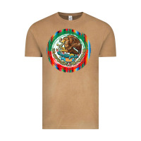 Vintage Camel Mexico Coat of Arms Vintage Tee - texasbilliewilder