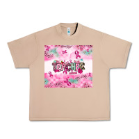 Burro Breast Cancer Teacher Urban Heavy Tee - NancyCooperArtShop