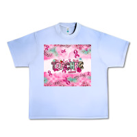 Grape Ice Breast Cancer Teacher Urban Heavy Tee - NancyCooperArtShop